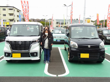 スペーシアカスタムご納車おめでとうございます