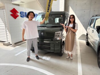 エブリイバン　ご納車おめでとうございます