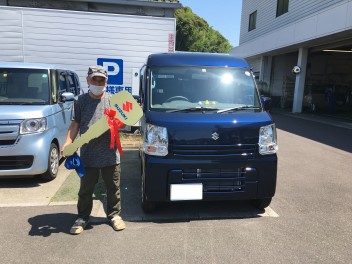 エブリイ ご納車させていただきました！