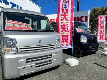 スズキの大決算！即納車のご案内！