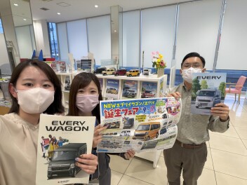 NEWエブリイワゴン・エブリイ誕生フェア開催中！
