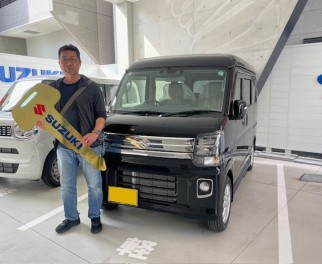 エブリイワゴン　ご納車おめでとうございます