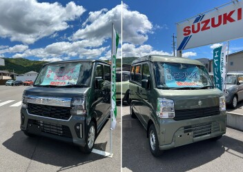 新型エブリイ、展示車ありますっ！！