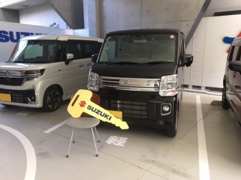 エブリイワゴン　ご納車おめでとうございます