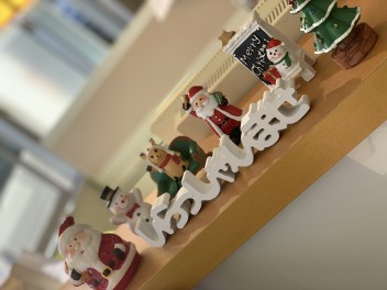 お店がクリスマス仕様になりました♡❄
