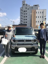 素敵なハスラーのご納車！おめでとうございます㊗