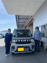 スペーシアギアご納車させていただきました！