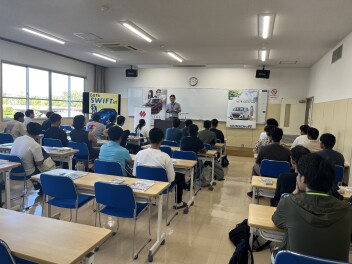 【スズキ技術講習会】名鉄自動車専門学校へ行ってきました！！