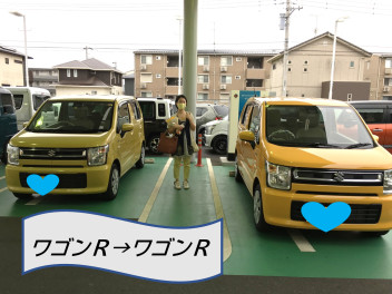 ワゴンＲご納車致しました！