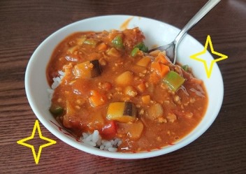 カレーは飽きない( *´艸｀)