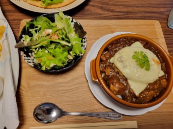 ひえ田野にあるオシャレなカフェ