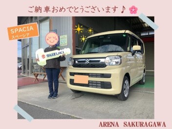 ご納車ありがとうございました！！(´▽｀*)