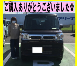 スペーシアご納車させて頂きました☆