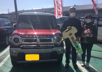 新型ハスラー納車です(*^^*)