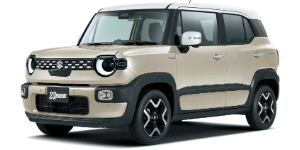 キャラバンアイボリーパールメタリックホワイト2トーンルーフの画像