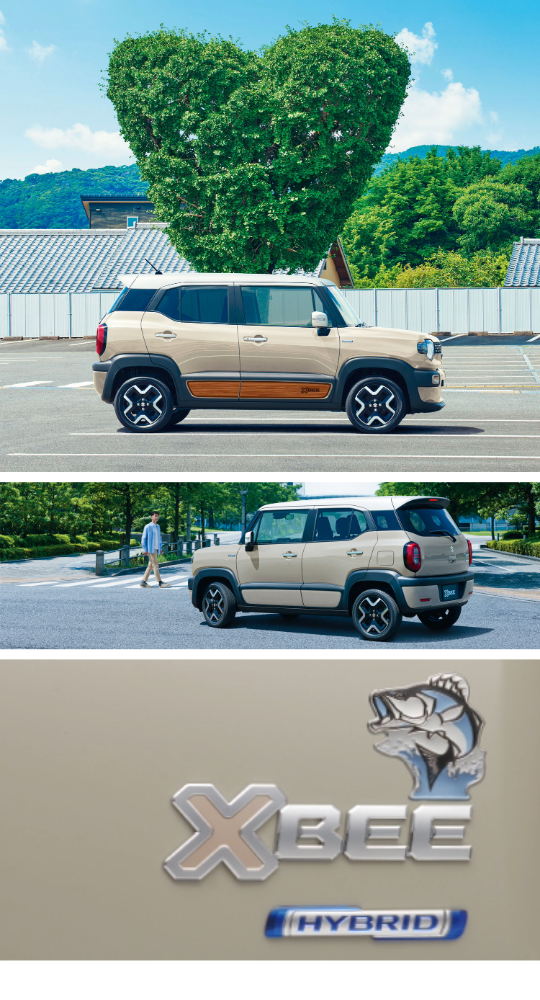 キャラバンアイボリーパールメタリックホワイト2トーンルーフフォト