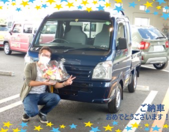 スーパーキャリィご納車させていただきました☆彡