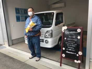 お待たせいたしました。納車式！