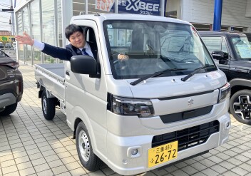 キャリイ試乗車　ご準備出来ました。