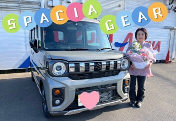 スペーシアギアご納車です★