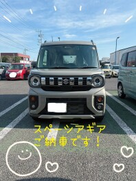 スペーシアギアご納車です！！