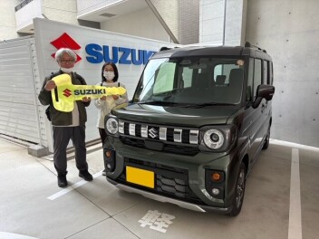 スペーシアギア　ご納車おめでとうございます
