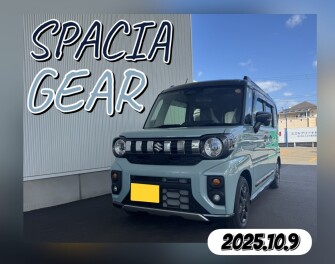 スペーシアギアご納車です！！