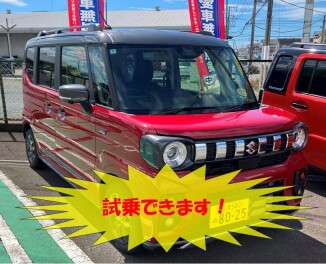 新型スペーシアギア試乗車準備完了です！