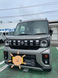 新型スペーシアギア試乗車☆愛車無料点検今月まで！！