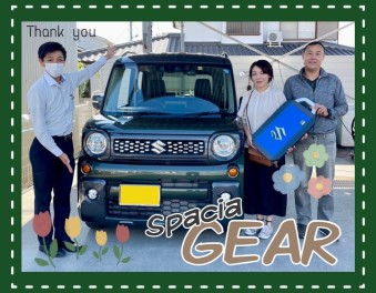 ☆スペーシアギア納車式☆