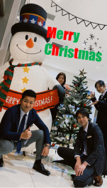 ★クリスマスツリーとスノーマン★