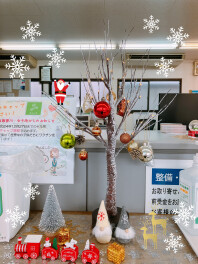 ♡ショールームがクリスマスに♡