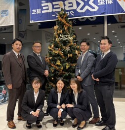 クリスマスツリー出しました☆