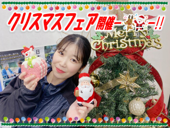 今週末はクリスマスフェア～！