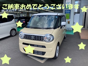 ワゴンＲスマイルご納車おめでとうございます☆