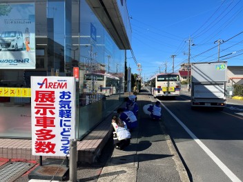 クリーン作戦、実施しました！