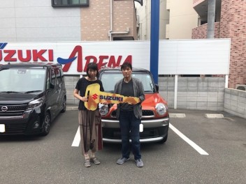 クロスビー　ご納車おめでとうございます。