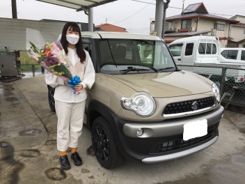 ☆彡クロスビー納車致しました★彡