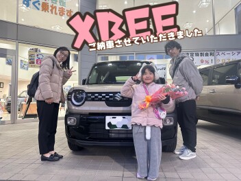 クロスビーご納車式