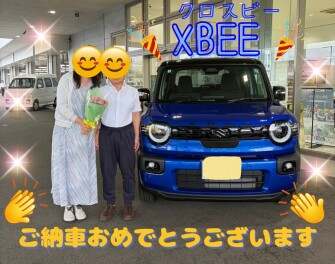 クロスビーご納車させて頂きました！