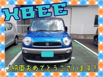 クロスビーご納車しました！