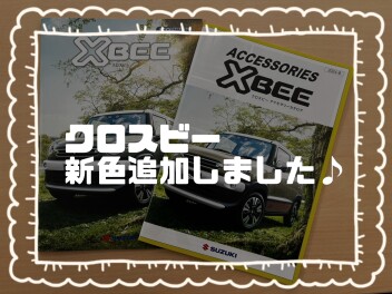 クロスビー新色追加しました♪