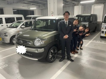 試乗車にクロスビーがきたぁぁー