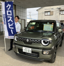 新型クロスビー　試乗車ご用意しております！