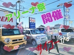 １１日からアリーナ祭、開催(=ﾟωﾟ)ﾉ