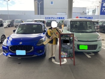 S様　新型スイフトご納車！