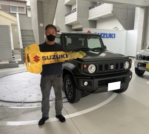 ジムニーシエラ　ご納車おめでとうございます
