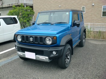 ジムニーシエラを納車しました！