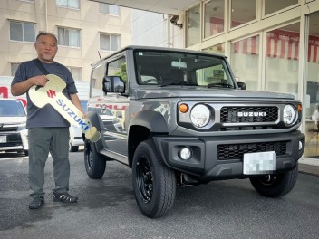 君津市のH様に ジムニーシエラ 御納車です★