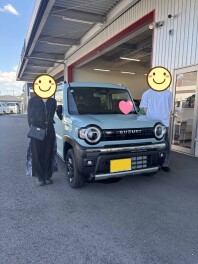 新型ハスラータフワイルドご納車させていただきました！